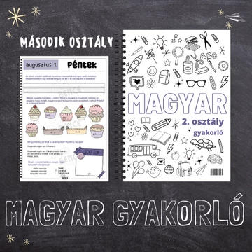 Második osztályos nyári magyar gyakorló
