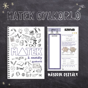 Második osztályos nyári matek gyakorló