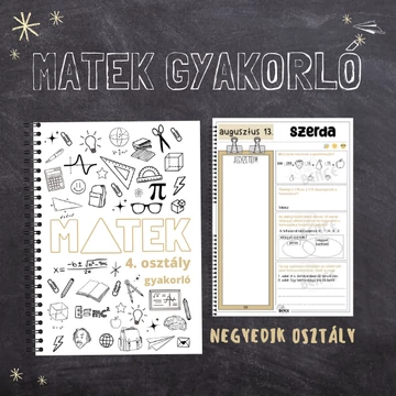Negyedik osztályos nyári matek gyakorló