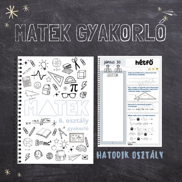 Hatodik osztályos nyári matek gyakorló