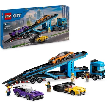 LEGO® City - Autószállító kamion sportautókkal(60408)