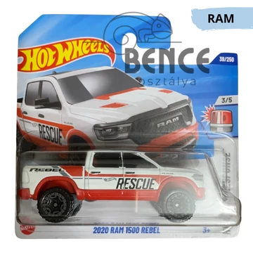 Hot Wheels - 2020 Ram 1500 Rebel - HW First Response
