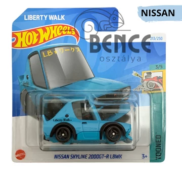 Hot Wheels - Nissan Skyline 2000GT-R LBWK - HW Tooned 3/5