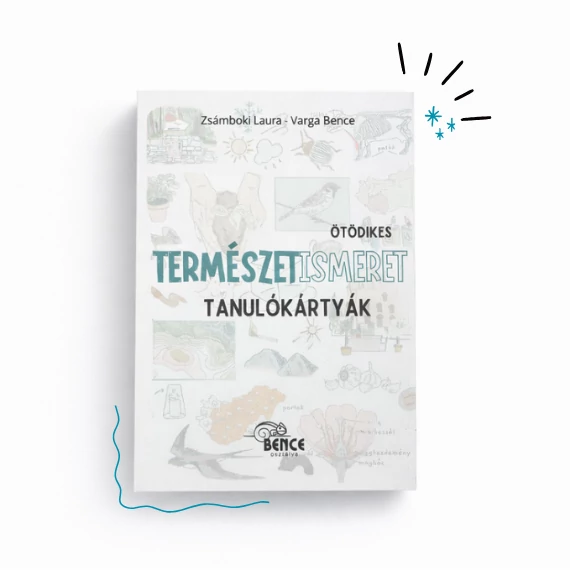 Ötödikes természetismeret tanulókártyák - teljes tanév