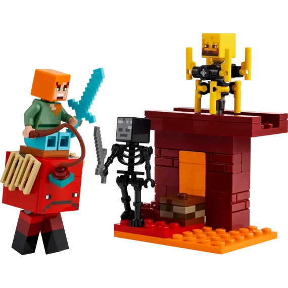 LEGO® Minecraft - Csata az alvilági lávatónál (21266)