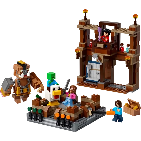 LEGO® Minecraft - Küzdőtér az erdei háznál (21272)
