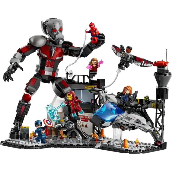 LEGO® Super Heroes - Amerika Kapitány: Polgárháború csatajelenet (76314)