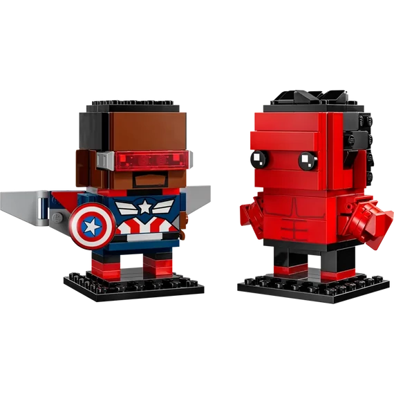 LEGO® Brickheadz - Amerika Kapitány és Vörös Hulk figurák (40668)
