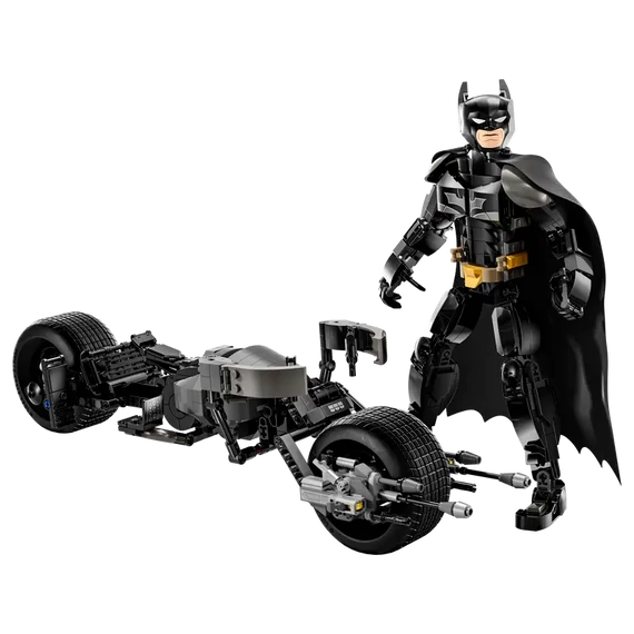 LEGO® Super Heroes - Batman™ építőfigura és a batmotor (76273)