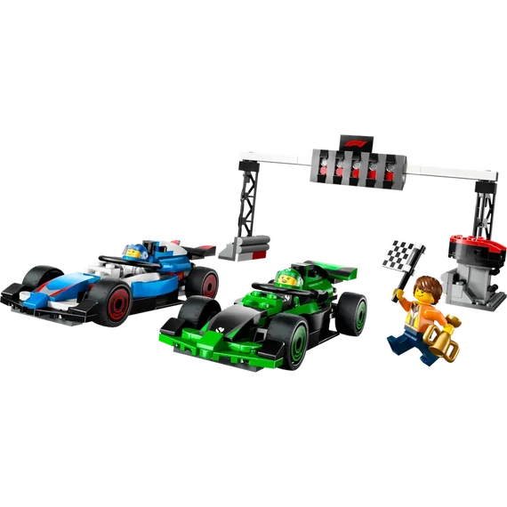 LEGO® City - F1® rajt VCARB és Sauber versenyautókkal (60474)