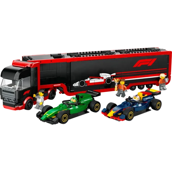 LEGO® City - F1®-es kamion, RB20 és AMR24 F1®-es autókkal (60445)