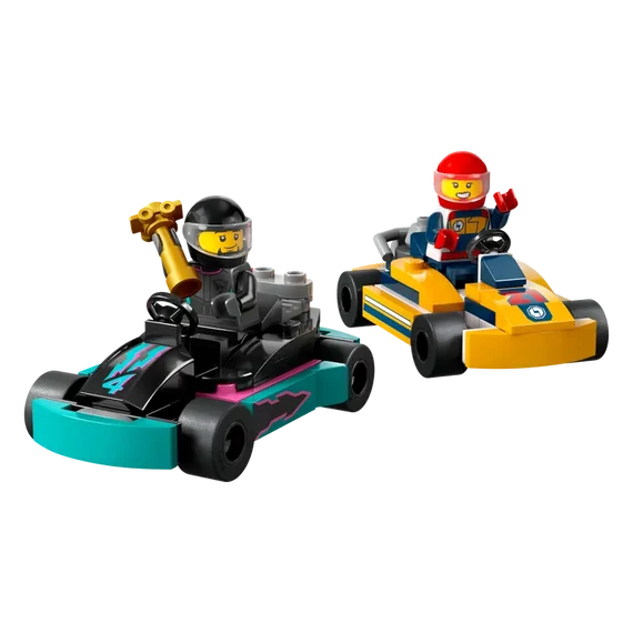 LEGO® City - Gokartok és versenypilóták (60400)