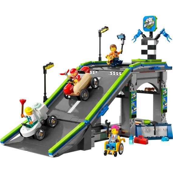 LEGO® City - Határok nélkül: Versenypálya rámpákkal (60460)