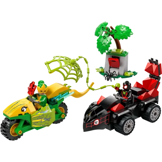 LEGO® Super Heroes - Spin és Electro: Üldözés a dinójárművel (11198)