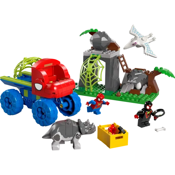 LEGO® Super Heroes - Pókcsapat: mentőakció a dinómarkolóval (11199)