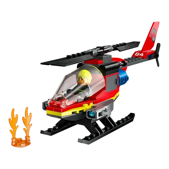 LEGO® City - Tűzoltó mentőhelikopter (60411)