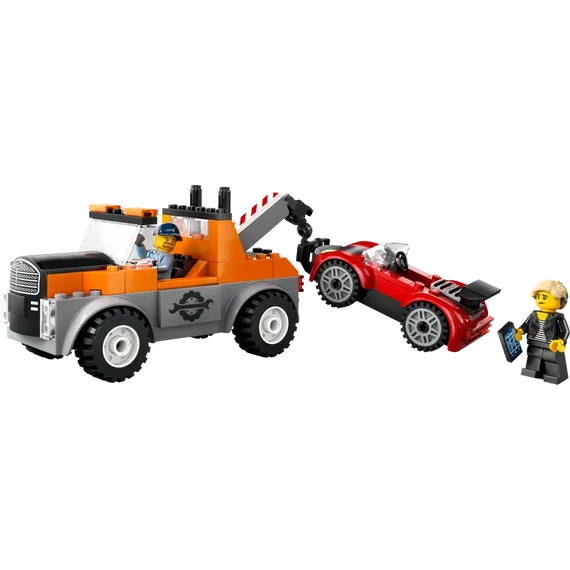 LEGO® City - Vontató és sportautószerviz (60435)