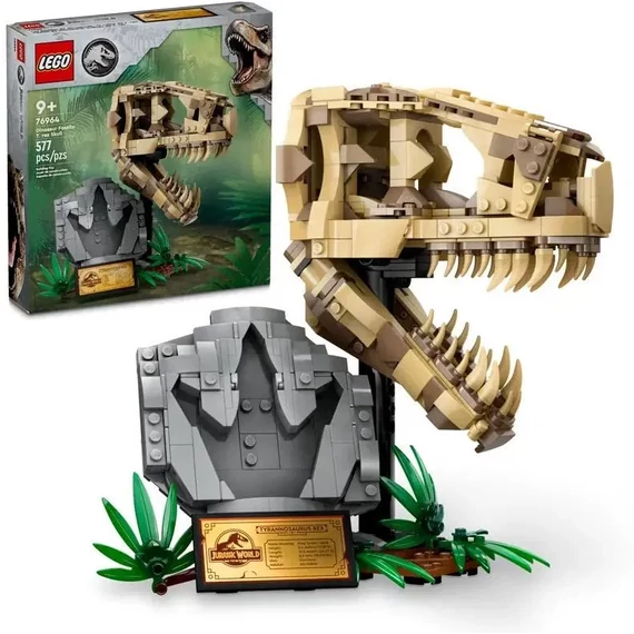 LEGO® Jurassic World - Dinoszaurusz maradványok: T-Rex koponya (76964)
