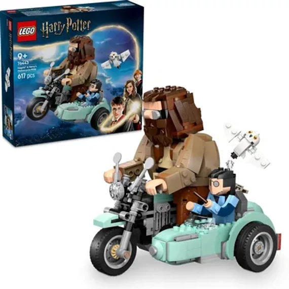 LEGO® Harry Potter - Hagrid™ és Harry motoros kalandjai (76443)