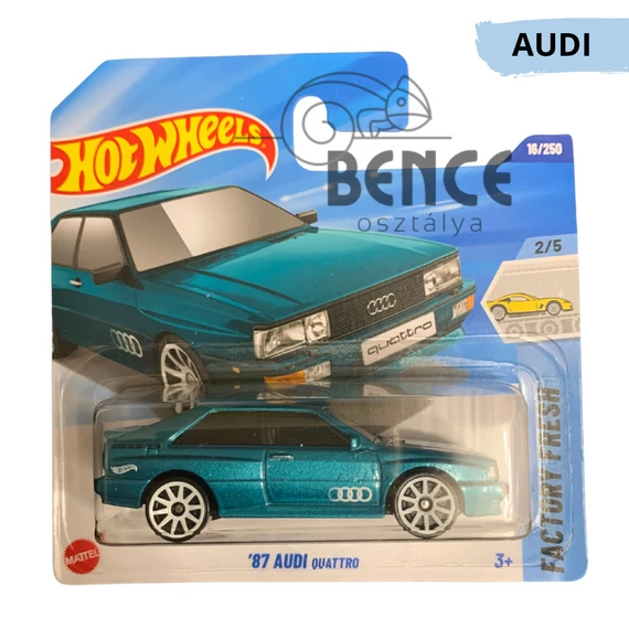 Hot Wheels - 87' Audi Quattro - HW Factory Fresh 2/5