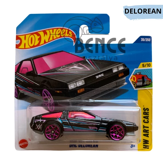 Hot Wheels - Dmc Delorean - HW ART Cars 5/10