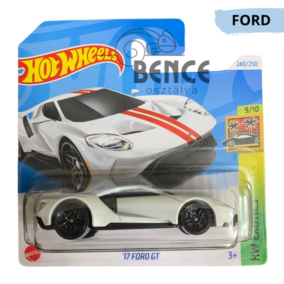 Hot Wheels- '17 Ford Gt - WH Exotics 9/10