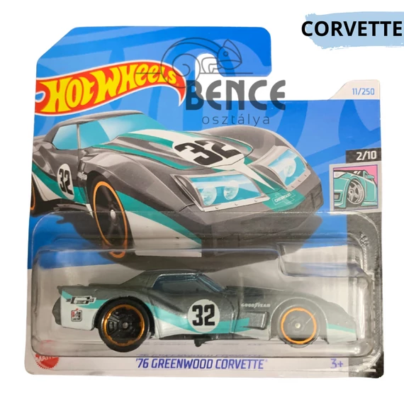 Hot Wheels - 76 Greenwood Corvette - HW Modified 2/10