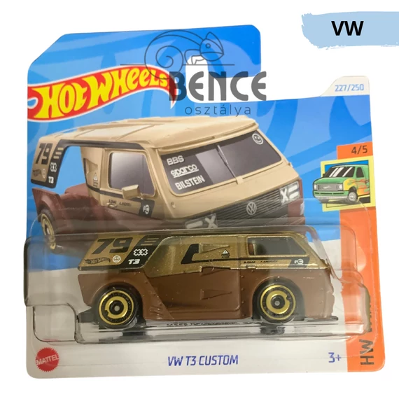 Hot Wheels - VW T3 Custom - HW Vans 4/5