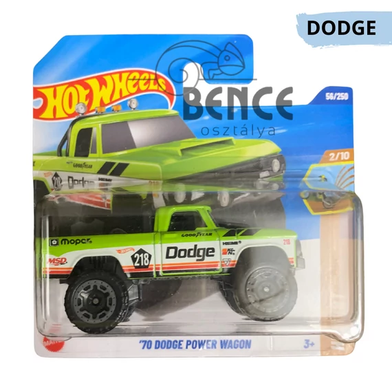 Hot Wheels - 70 Dodge Power Wagon -  HW Dirt 2/10