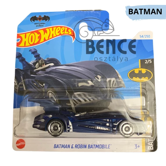 Hot Wheels - Batman And Robin Batmobile - Batman 2/5 - kék