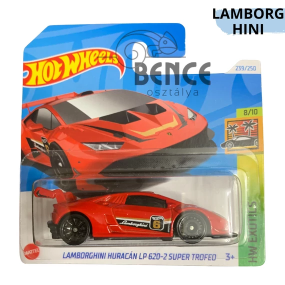 Hot Wheels -  Lamborghini Huracan lp 620-2 Super Trofeo - HW Exotics 8/10