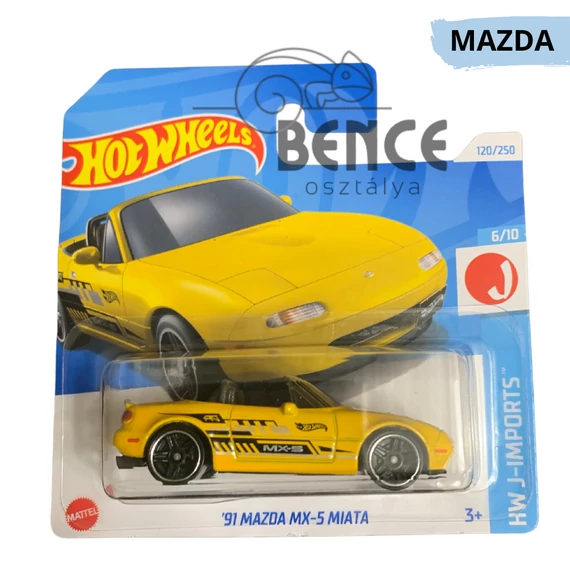 Hot Wheels - 91 Mazda MX 5 Miata - HW J-Imports 6/10