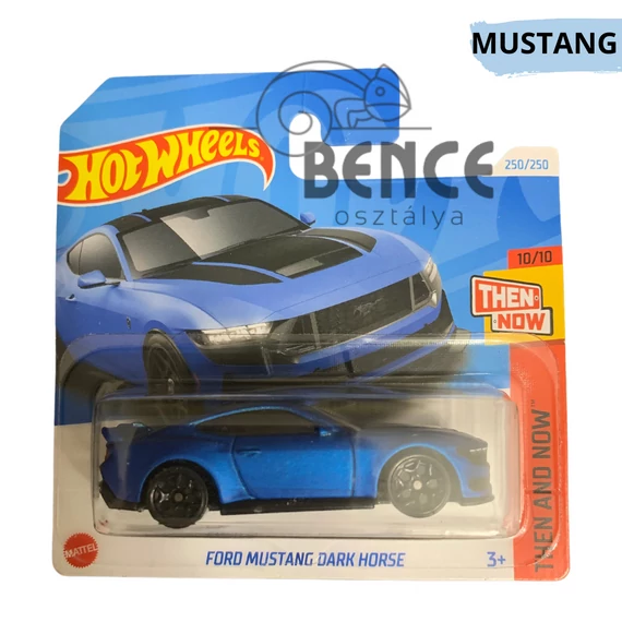 Hot Wheels - Ford Mustang Dark Horse - HW Then And Now 10/10