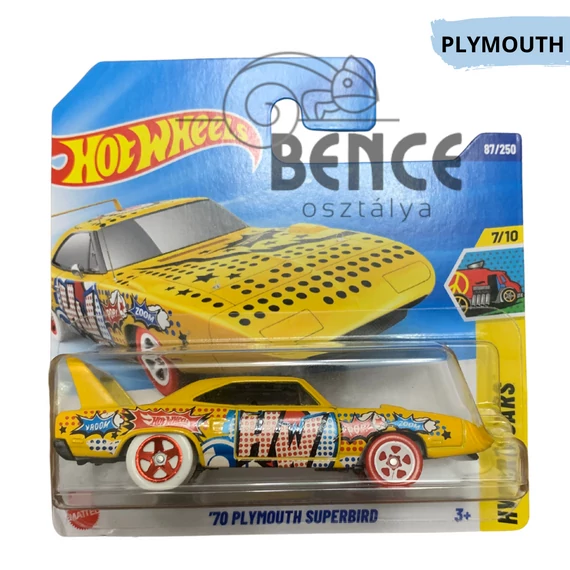 Hot Wheels - 70' Plymouth Superbird - HW Art Cars 7/10