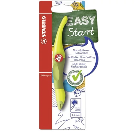 Stabilo Easy Start rollertoll, jobbkezeseknek - original - ZÖLD