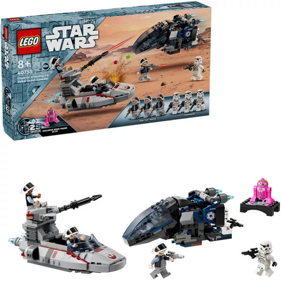 LEGO® Star Wars - Birodalmi Dropship vs. Lázadók felderítő siklója (40755)