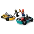 Kép 3/5 - LEGO® City - Gokartok és versenypilóták (60400)